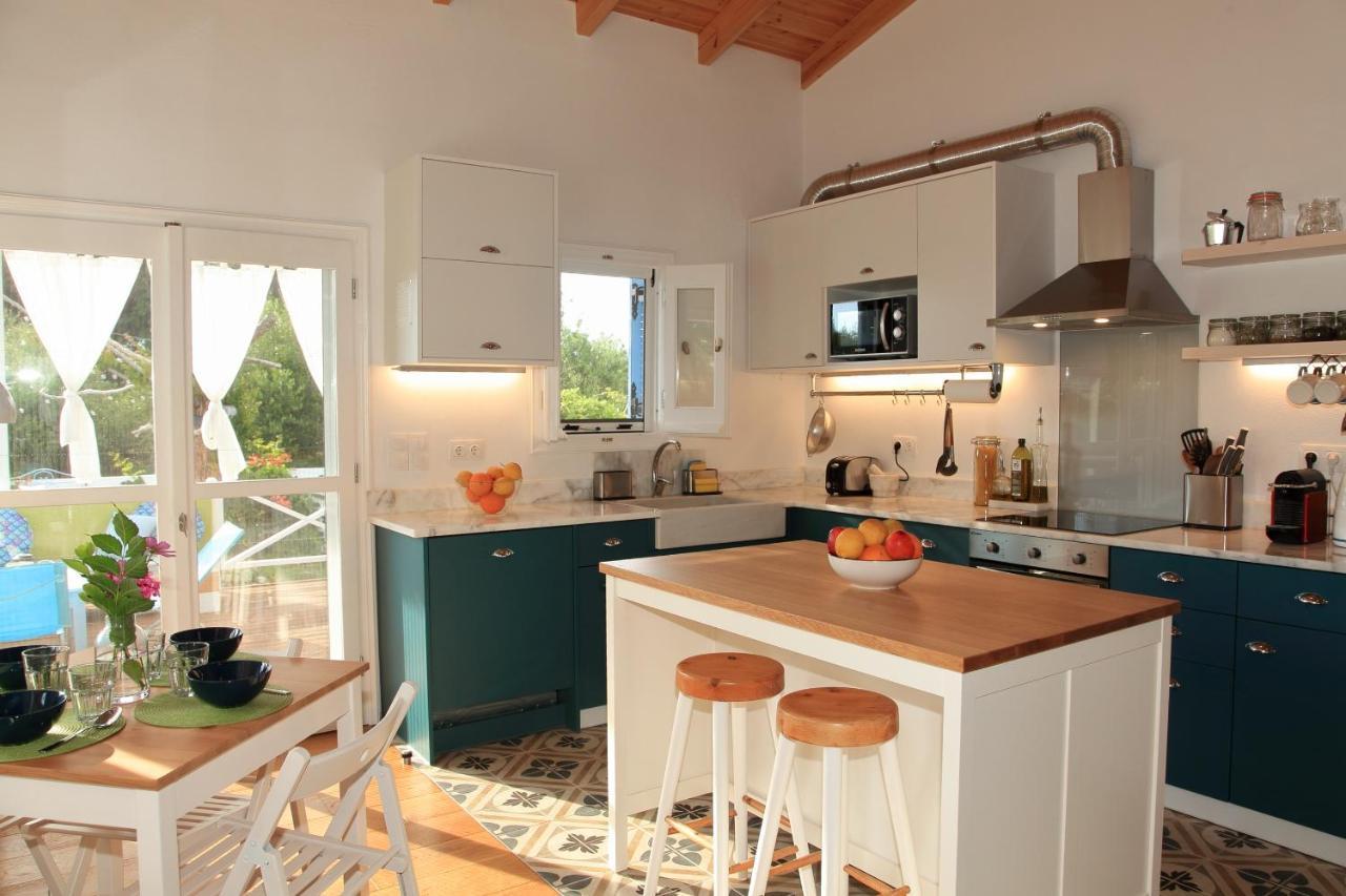 Blue Sky Cottage, Kanouli Beach Halikounas Exteriér fotografie