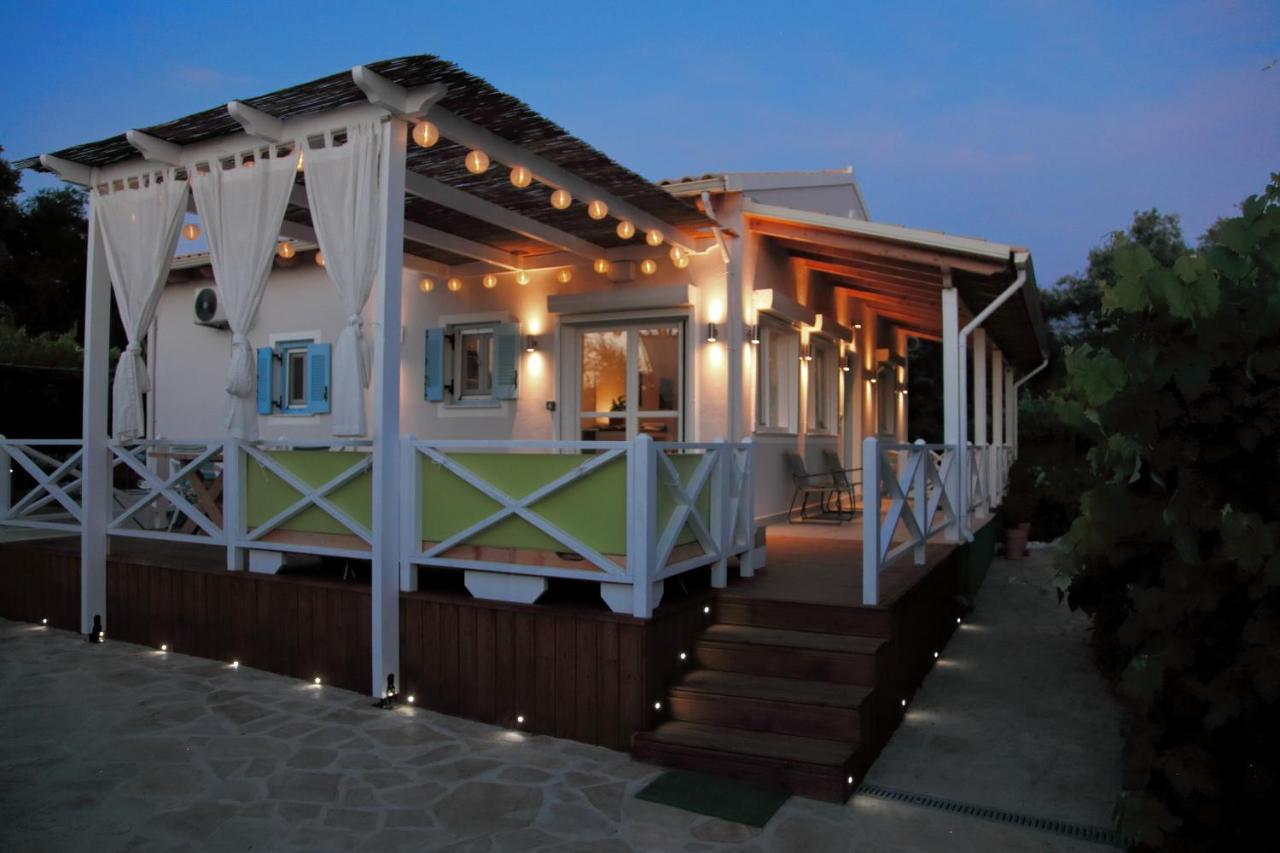 Blue Sky Cottage, Kanouli Beach Halikounas Exteriér fotografie