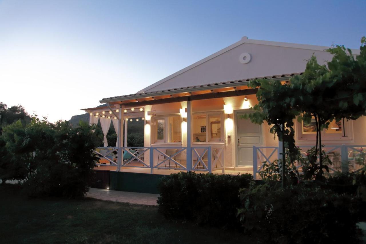 Blue Sky Cottage, Kanouli Beach Halikounas Exteriér fotografie